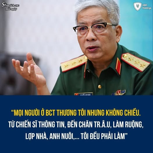 Thượng Tướng Nguyễn Chí Vịnh là con trai duy nhất của cố Đại tướng Nguyễn Chí Thanh