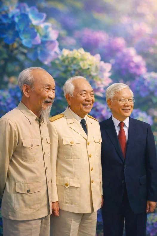 A NGƯỜI CON KIỆT XUẤT CỦA DÂN TỘC VIỆT NAM: HỒ CHÍ MINH – VÕ NGUYÊN GIÁP – NGUYỄN PHÚ TRỌNG 