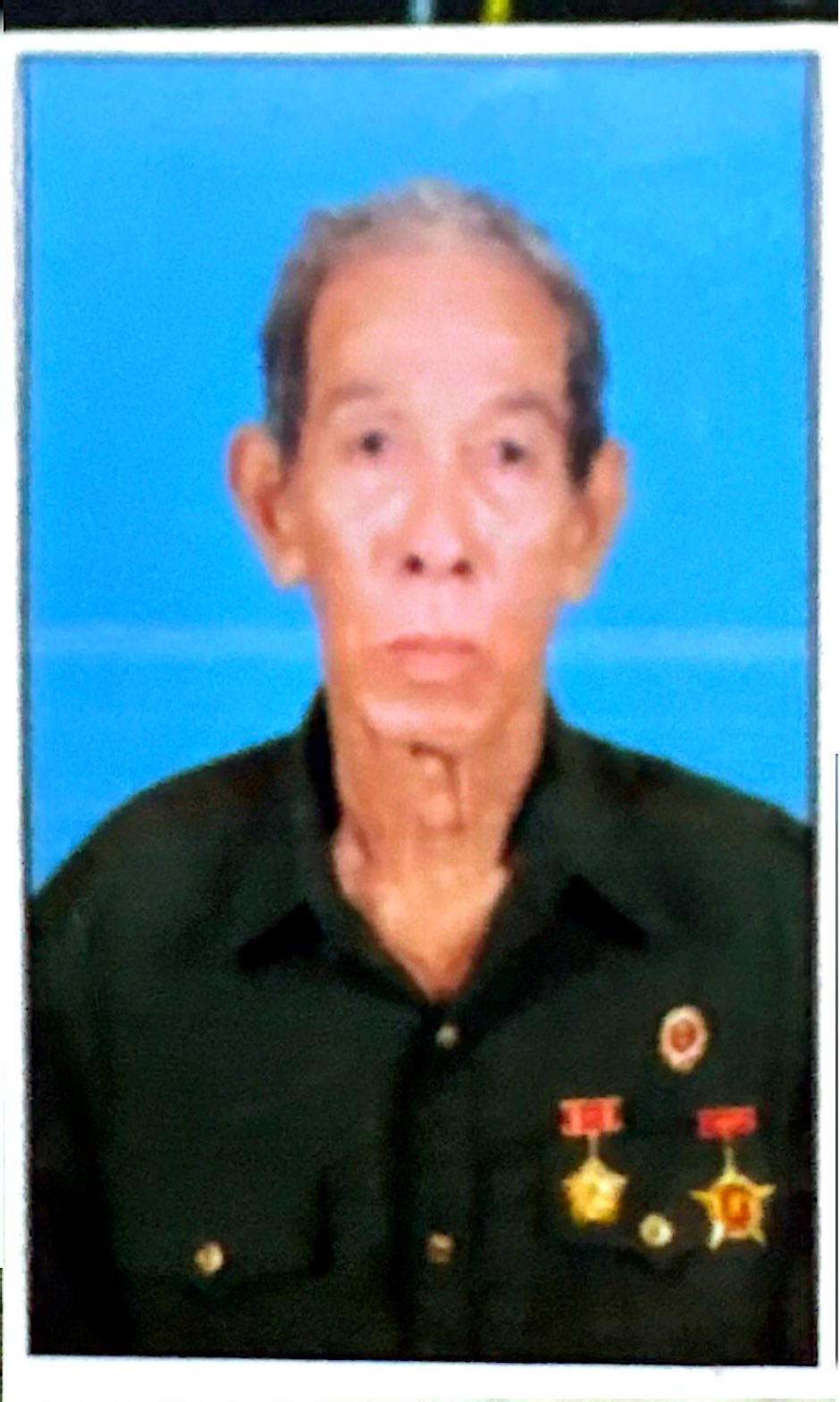 Đồng chí Đinh Văn Thành - Hội viên Hội Cựu Chiến binh xã