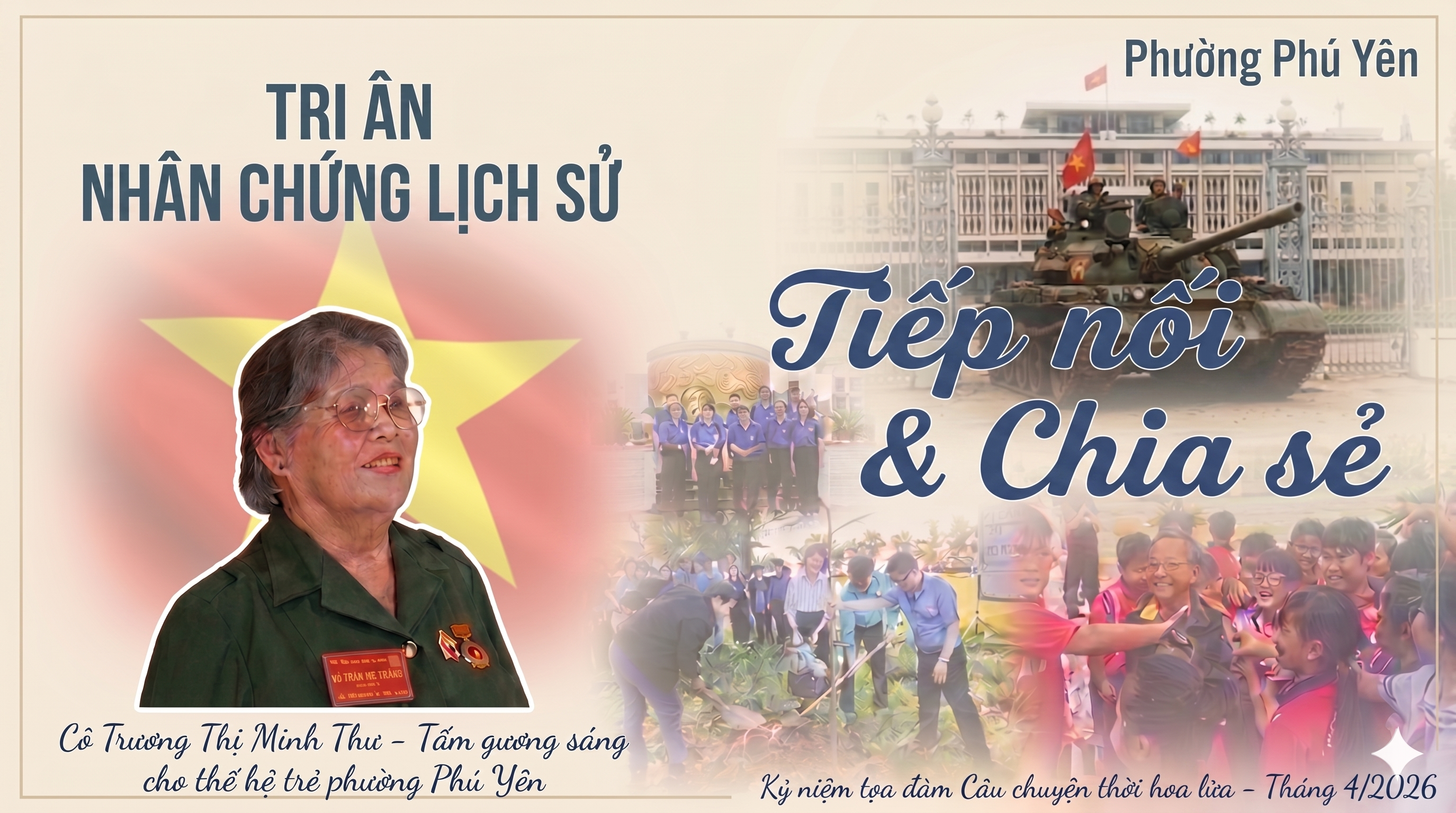 NỮ CỰU CHIẾN BINH LÀ BÍ THƯ CHI BỘ KHI 19 TUỔI