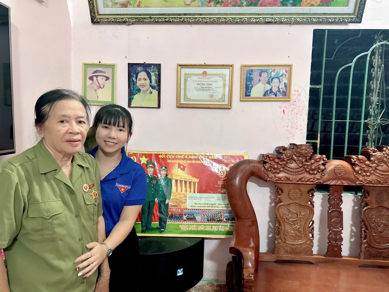 TRẦN THỊ THU LA CỰU CHIẾN BINH