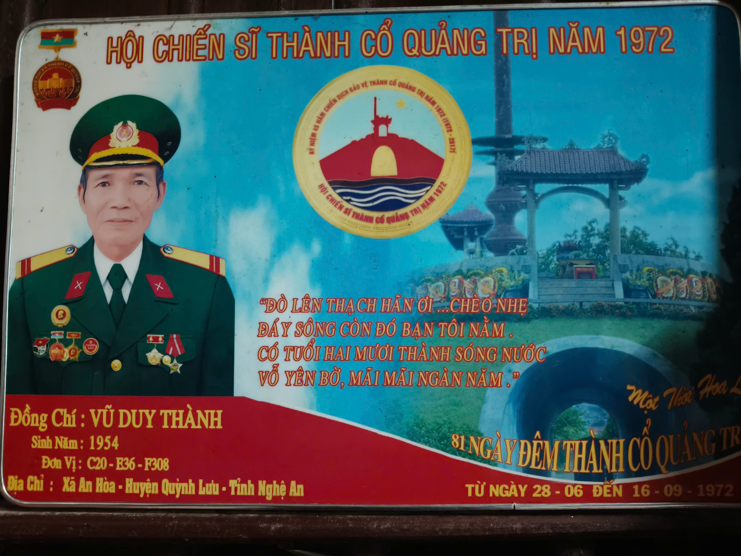 Cựu chiến binh Vũ Duy Thành- Người lính trở về từ Thành cổ