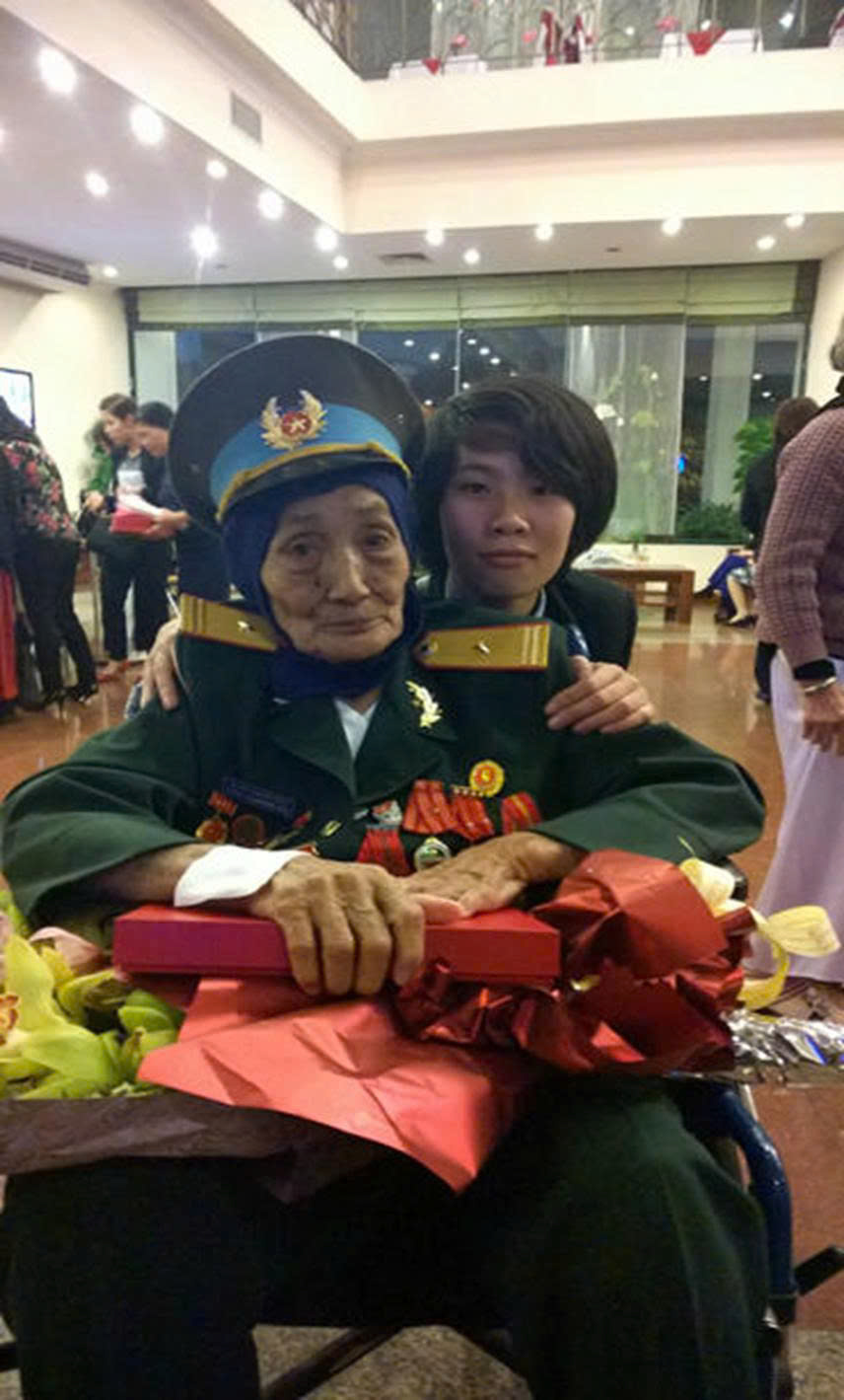 anh hùng Trần Thị Quang Mẫn