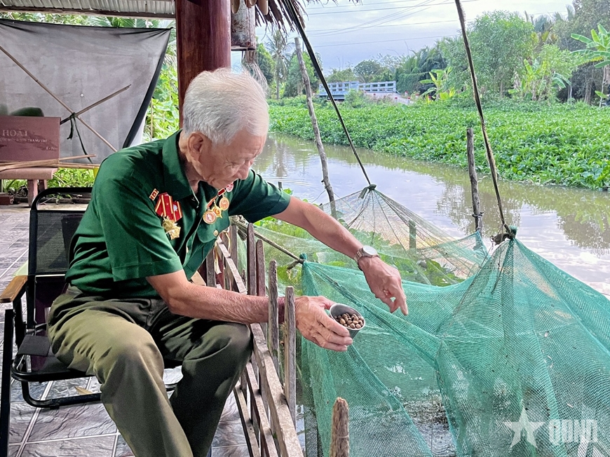 Cựu chiến binh Trần Hoàng Thọ và ký ức “chữa lửa” bên dòng kinh Xẻo Trăm 