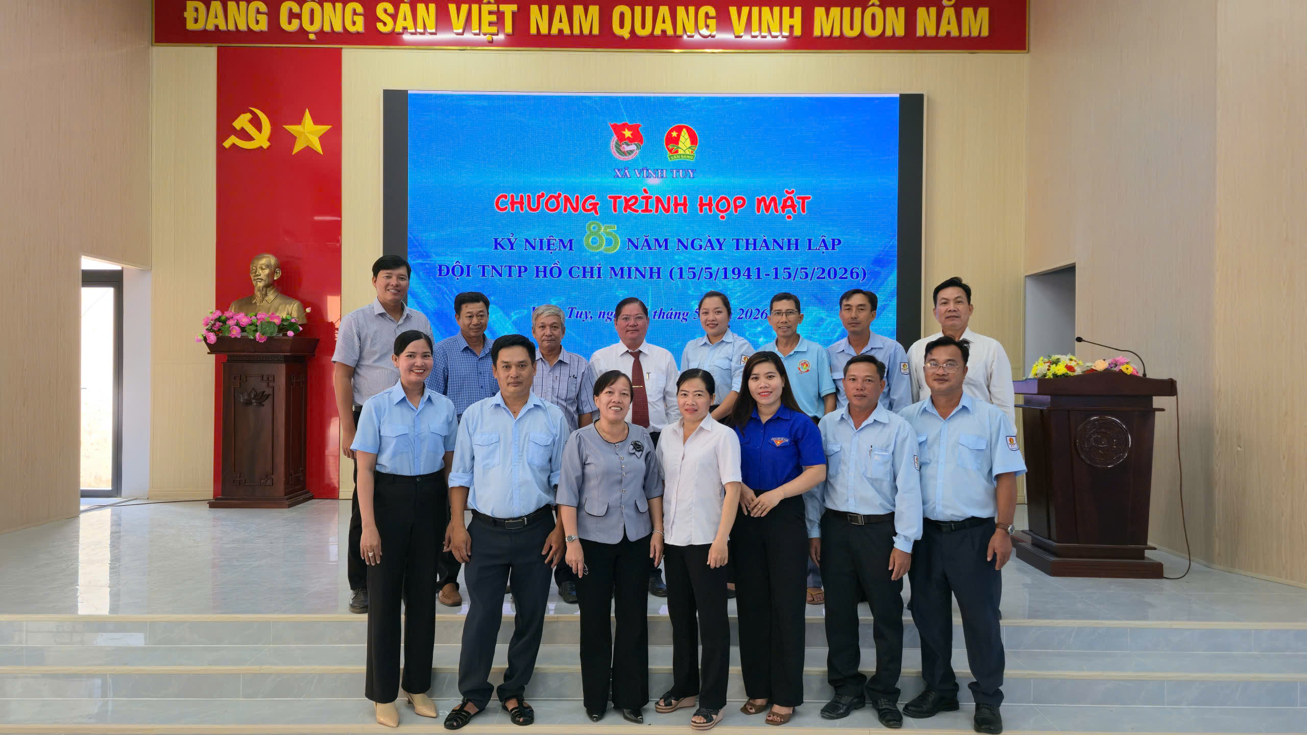 HỌP MẶT KỶ NIỆM 85 NĂM NGÀY THÀNH LẬP ĐỘI THIẾU NIÊN TIỀN PHONG HỒ CHÍ MINH (15/5/1941 – 15/5/2026)