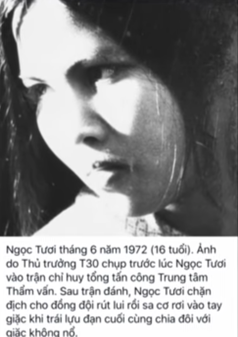 NỮ CHIẾN SỸ BIỆT ĐỘNG ANH HÙNG - PHAN THỊ NGỌC TƯƠI