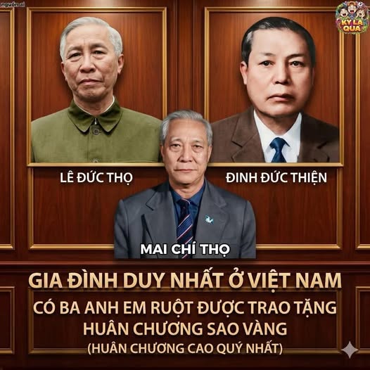 BA NGỌN ĐUỐC RỰC SÁNG TRONG MỘT GIA ĐÌNH