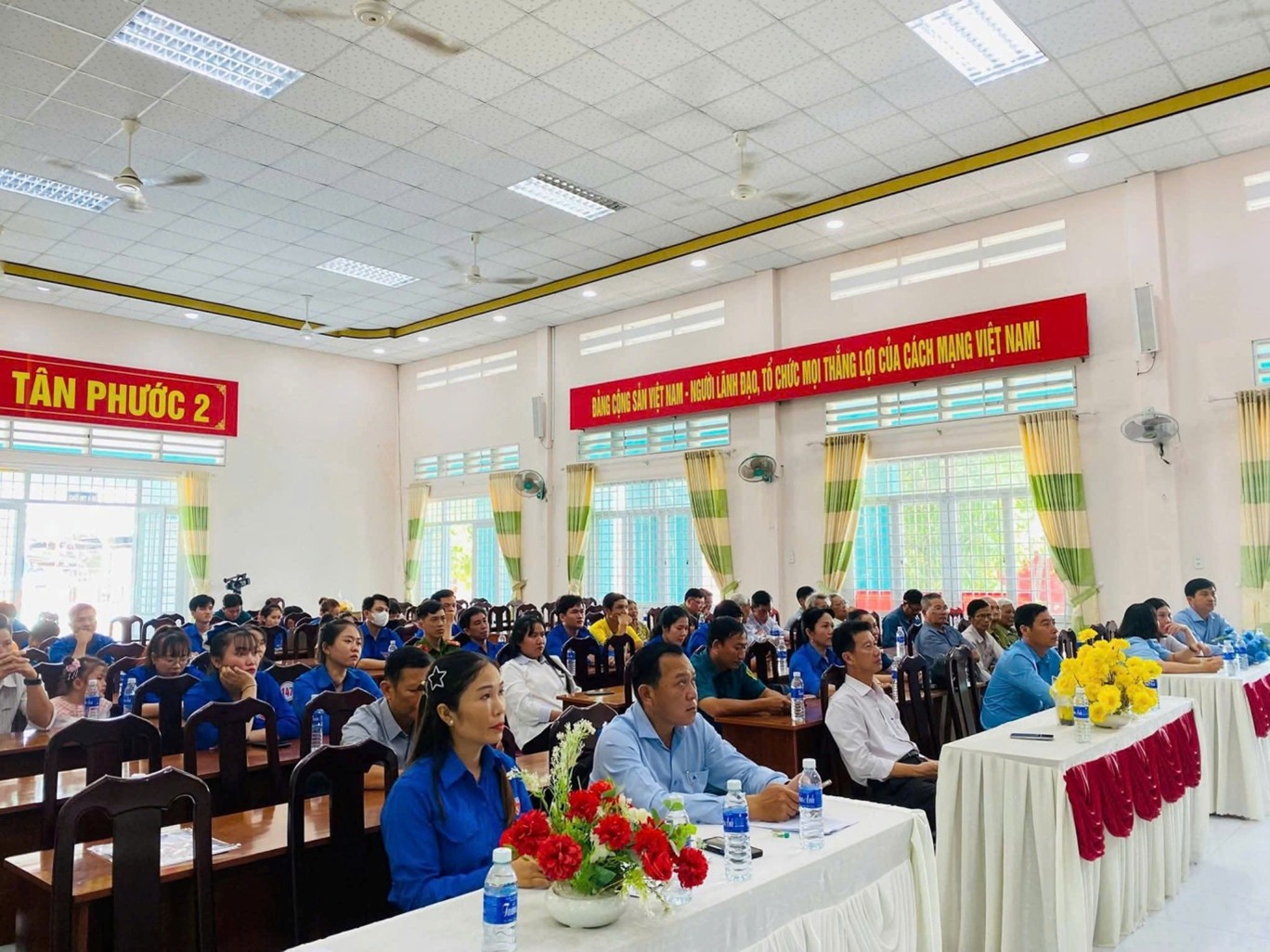 TÂN PHƯỚC 2: 95 NĂM ĐOÀN – TIẾP NỐI NGỌN LỬA  “THỜI HOA LỬA”