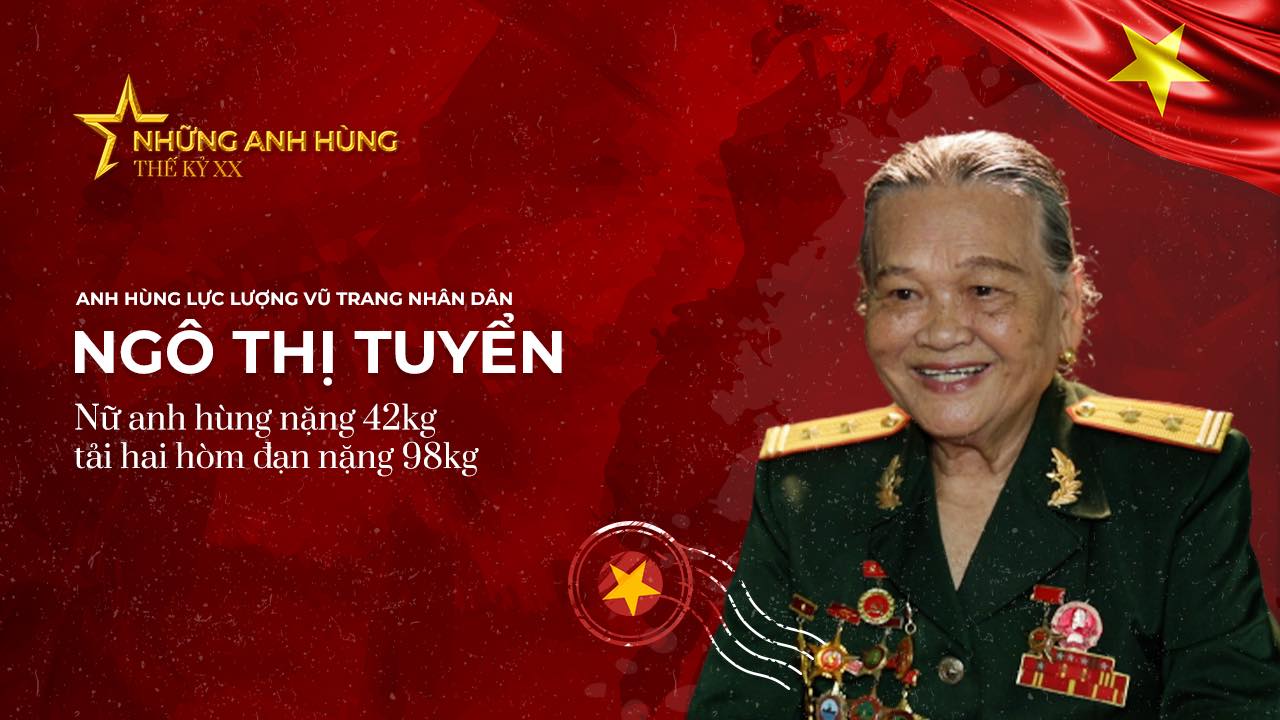Ngô Thị Tuyển – nữ dân công hỏa tuyến nổi tiếng với sức mạnh phi thường trong chiến dịch Điện Biên Phủ