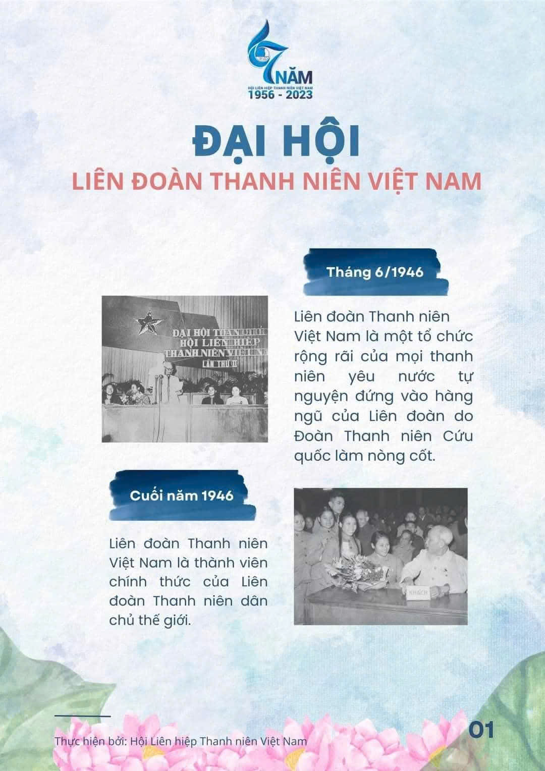 67 NĂM NGÀY NGÀY TRUYỀN THỐNG HỘI LIÊN HIỆP THANH NIÊN VIỆT NAM