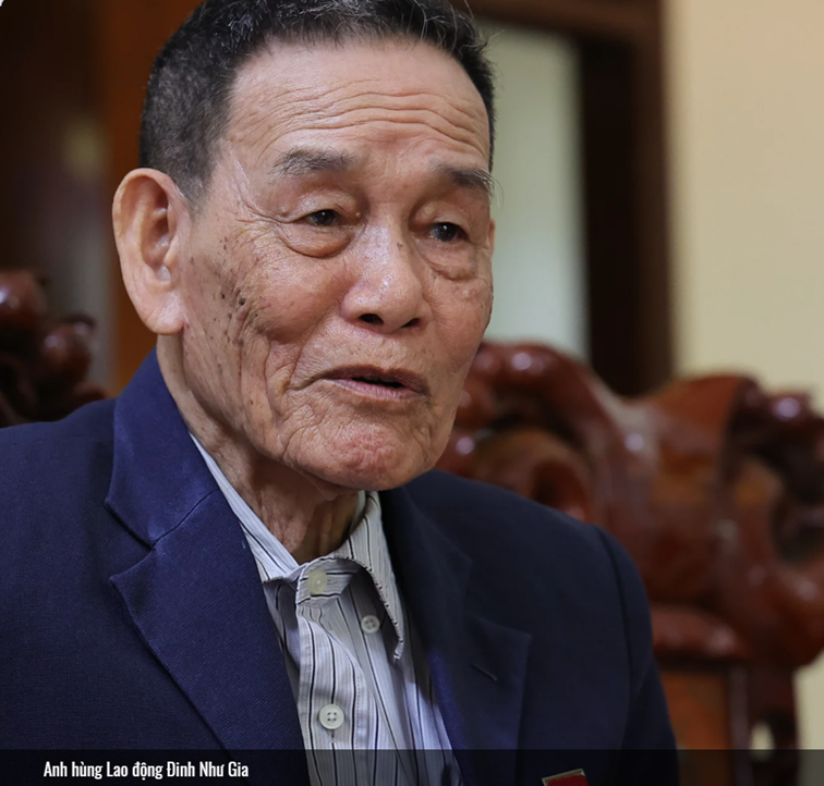 Anh hùng Lao động: Đinh Như Gia
