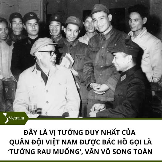 VỊ THƯỢNG TƯỚNG ĐƯỢC BÁC HỒ GỌI LÀ “TƯỚNG QUÂN RAU MUỐNG”