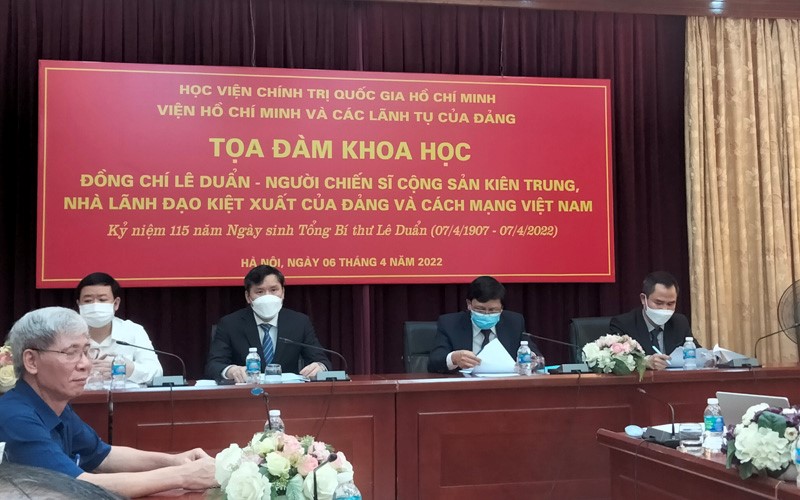 Đồng chí Lê Duẩn - người chiến sĩ cộng sản kiên trung, nhà lãnh đạo kiệt xuất của Đảng và cách mạng Việt Nam