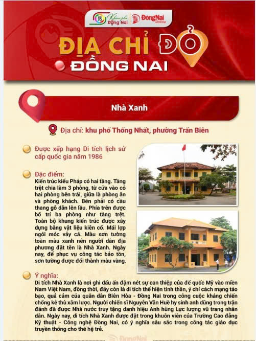 Nhà xanh (Địa chỉ đỏ Đồng Nai)