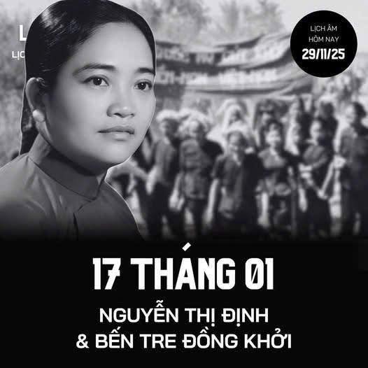 Nguyễn Thị Định và Bến Tre đồng khởi