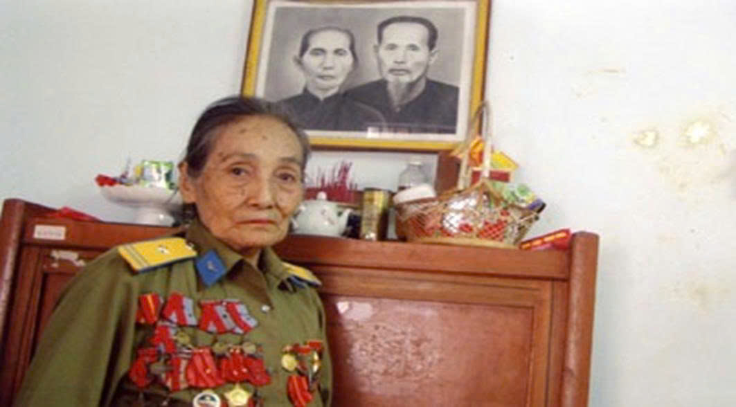 anh hùng Trần Thị Quang Mẫn