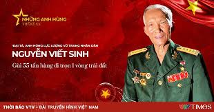 Đại tá Nguyễn Viết Sinh: Người gùi 55 tấn hàng đi trọn một vòng Trái đất [Đoàn trường THPT Hai Bà Trưng]