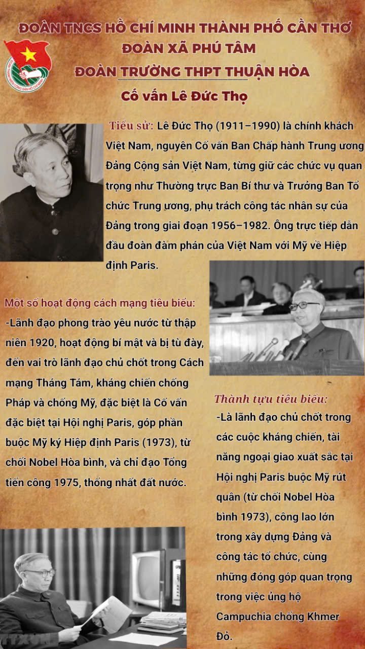 Đồng chí Lê Đức Thọ