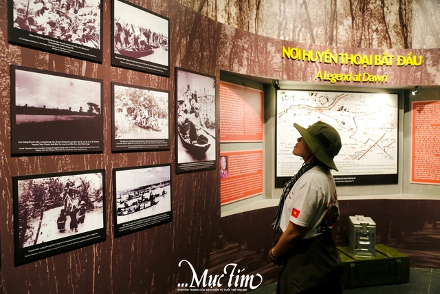 Bảo tàng Chứng tích chiến tranh, tái hiện hình ảnh lịch sử về lực lượng Thanh niên xung phong chi viện trên tuyến đường 1C huyền thoại.
