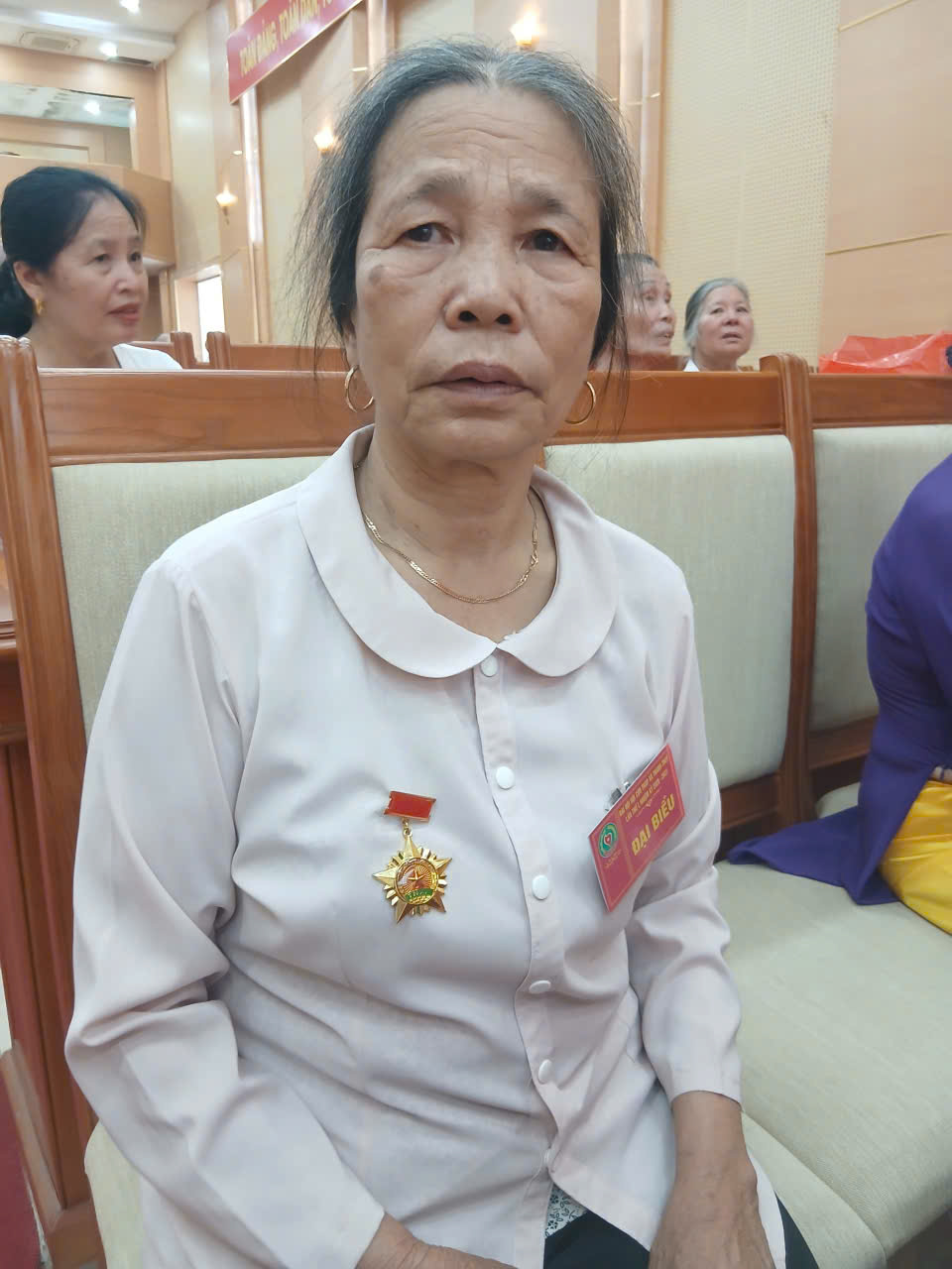 Nữ thanh niên xung phong Nguyễn Thị Hẩu 