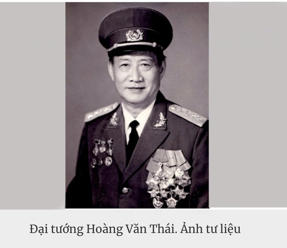 Đại tướng Hoàng Văn Thái
