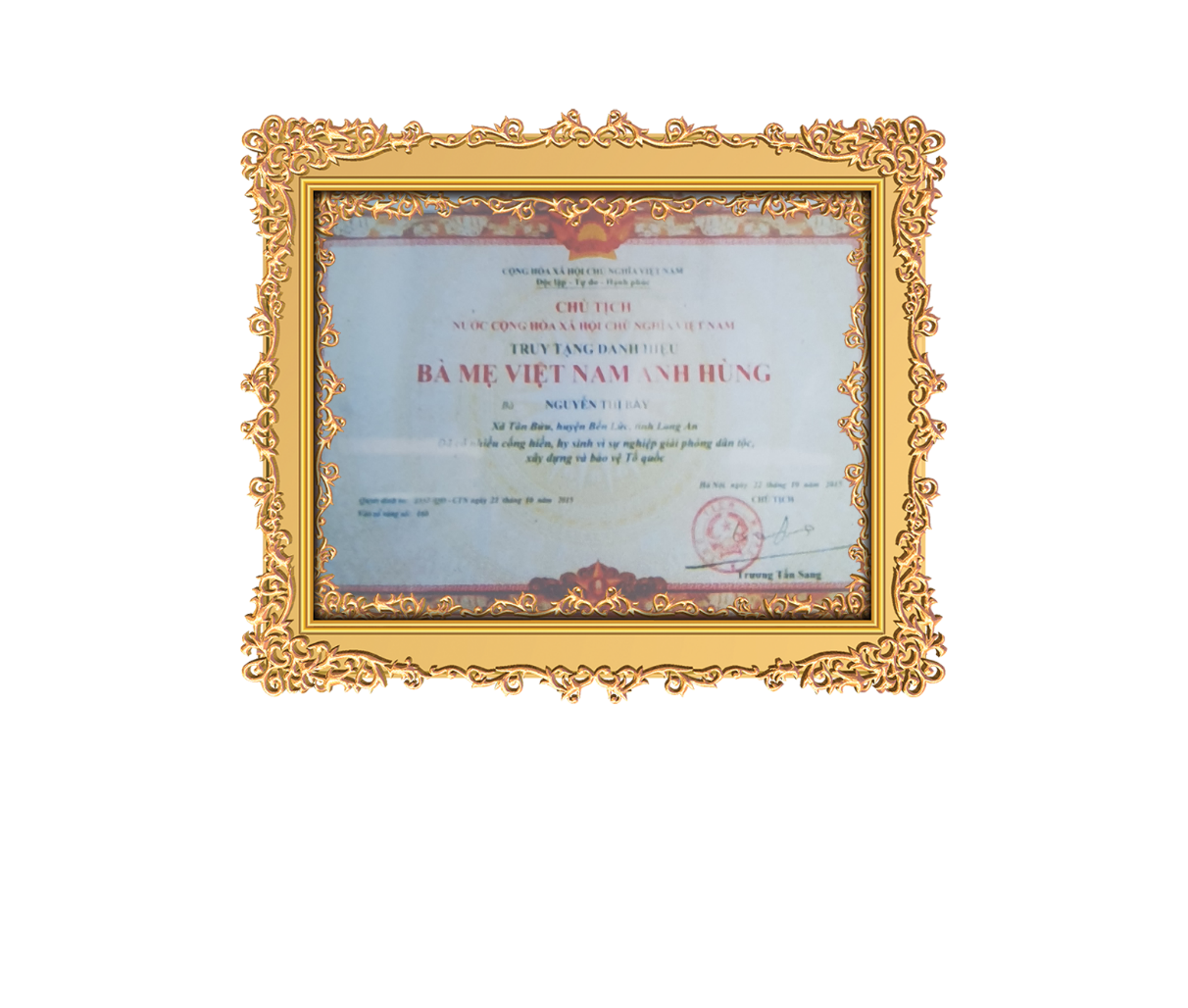 MẸ VIỆT NAM ANH HÙNG NGUYỄN THỊ BÀY – NGƯỜI MẸ TIỀN PHONG HY SINH VÌ ĐỘC LẬP DÂN TỘC