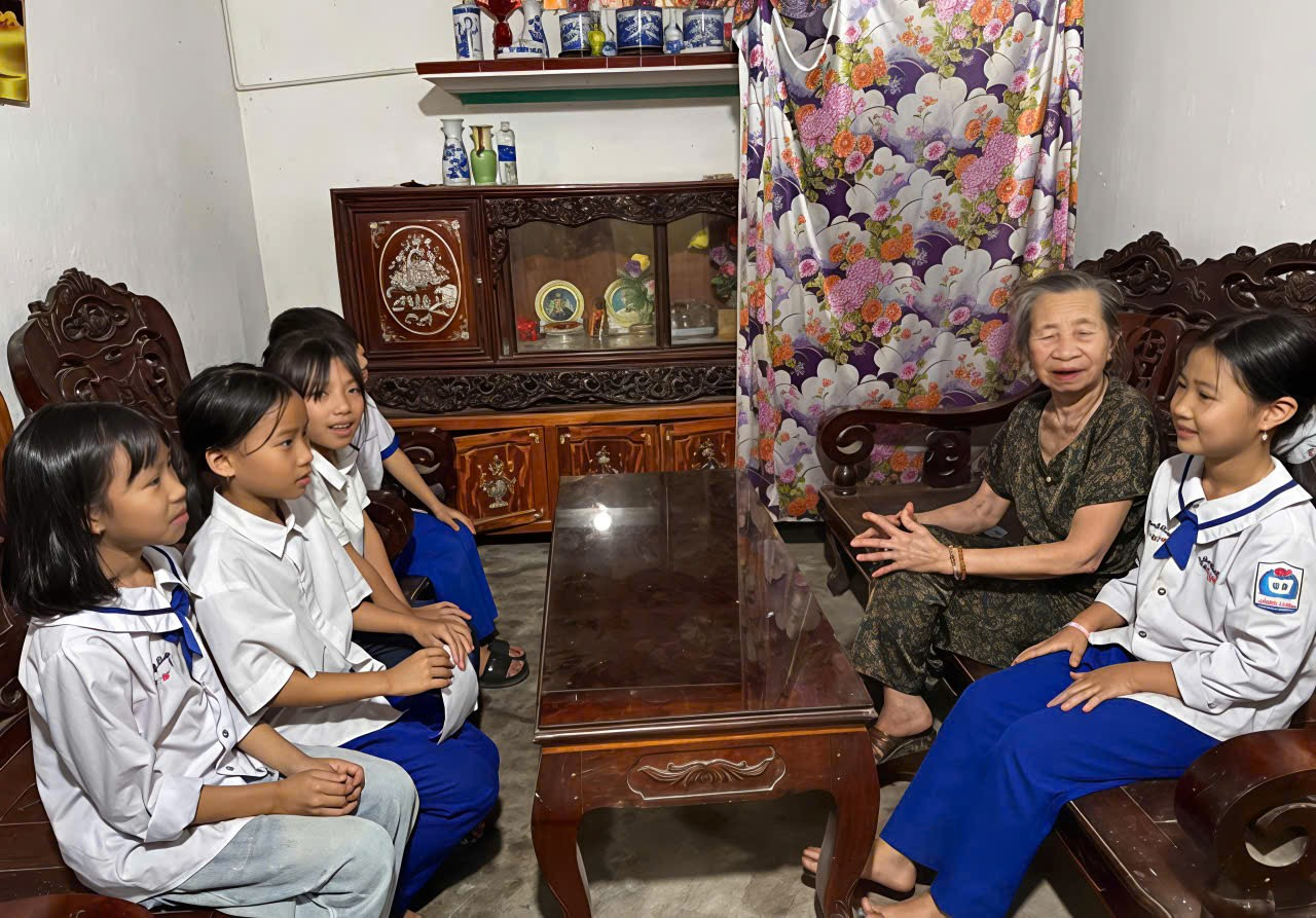 Bác Lý Thị Lưu – người thương binh, người bác mà chúng em luôn kính yêu