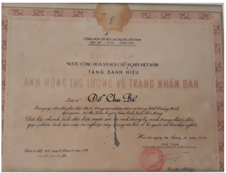 Con đường mang tên những người anh hùng bảo vệ biên giới phía Bắc