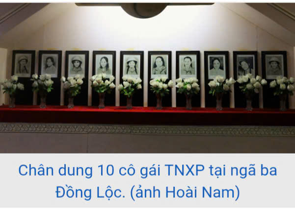 Câu chuyện 2: Mười đóa hoa bất tử bên vĩ tuyến Ngã ba Đồng Lộc
