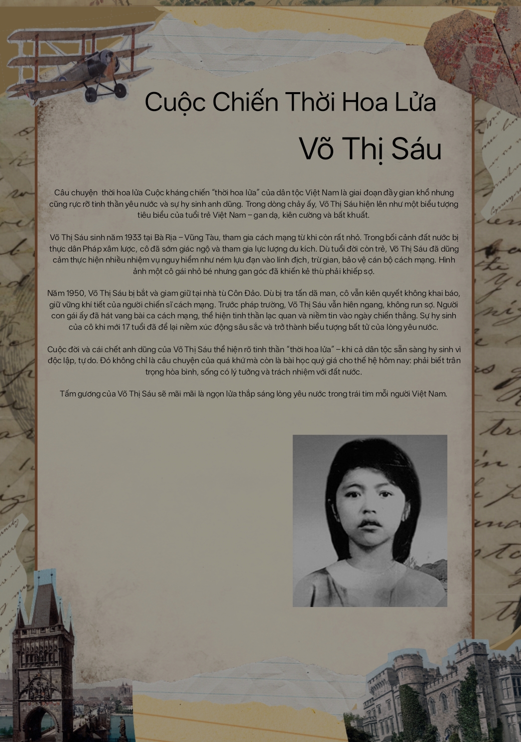 Câu chuyện về chị Võ Thị sáu 