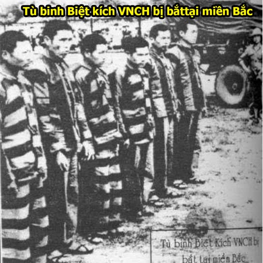 Tù binh Biệt kích VNCH bị bắt tại miền Bắc