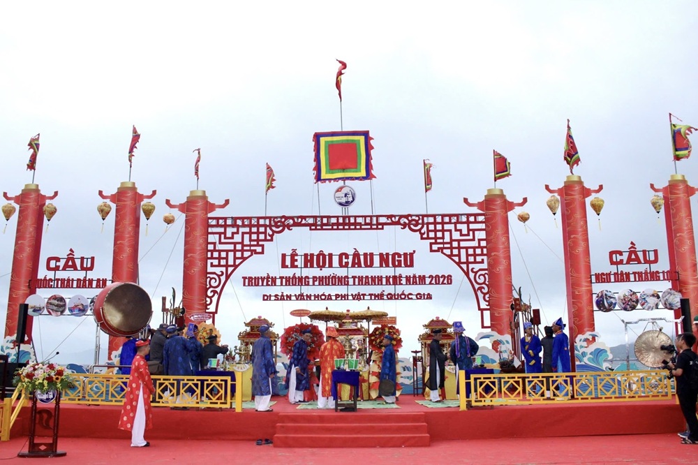 Lễ hội cầu ngư ở Thanh Khê