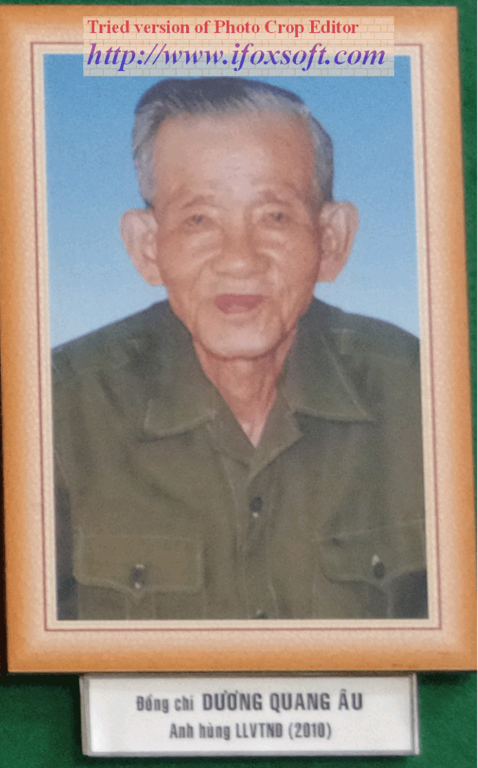 Anh hùng DƯƠNG QUẢNG ẤU