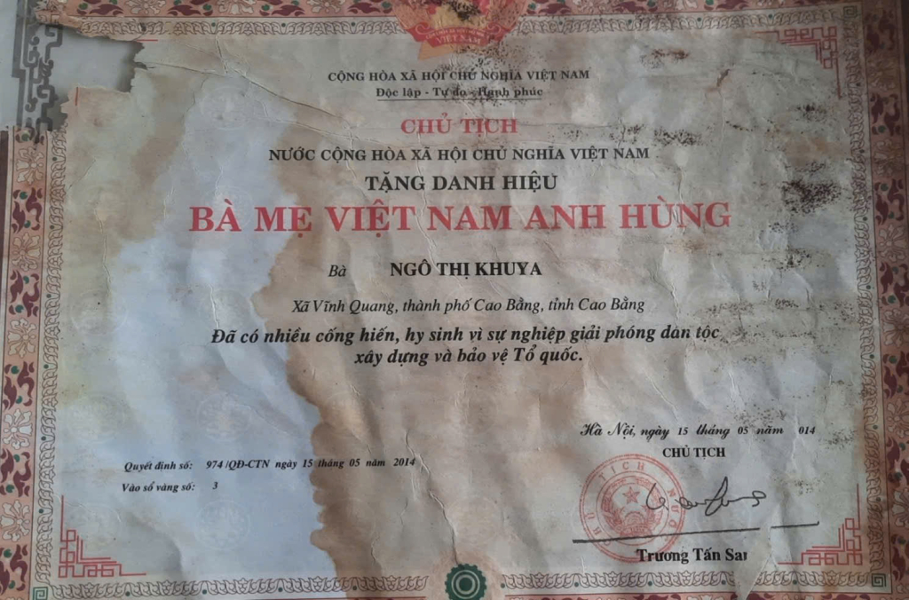 Mẹ Việt Nam Anh hùng Ngô Thị Khuya: Một đời lặng lẽ hy sinh vì đất nước