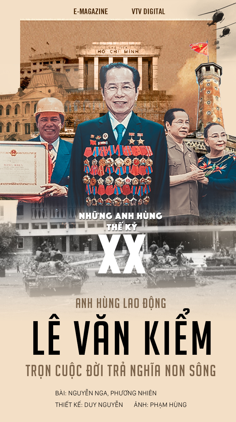 Anh Hùng lao động Lê Văn Kiểm - Lá đơn viết bằng máu và lời hứa với non sông