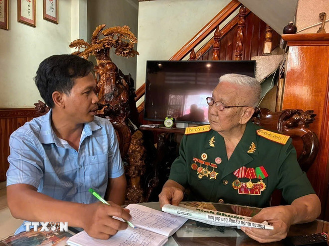 Cựu chiến binh Nguyễn Văn Ngoan  