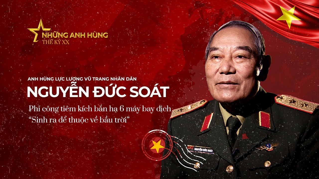 Trung tướng Nguyễn Đức Soát: "Át chủ bài" lừng danh của Không quân Việt Nam [Đoàn trường THPT Hai Bà Trưng]