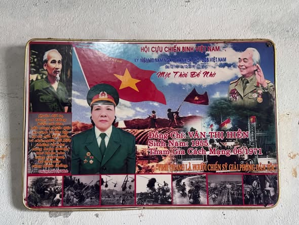 Cựu chiến binh Văn Thị Hiền