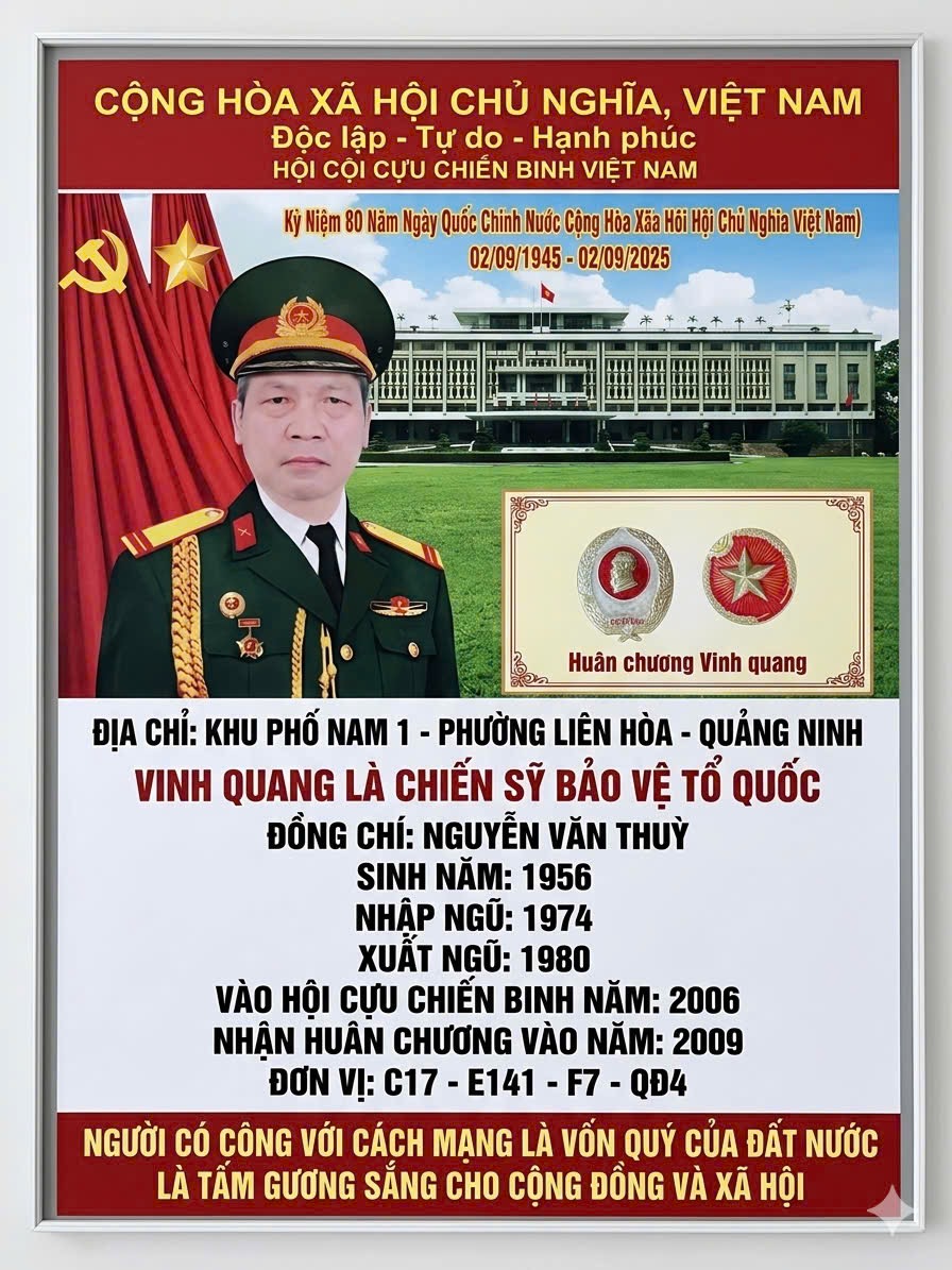 Niềm tự hào trước người ông đáng quý có đóng góp cho Tổ Quốc