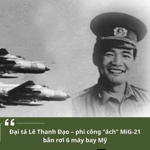 Đại tá Lê Thanh Đạo – phi công “ách” MiG-21 bắn rơi 6 máy bay Mỹ (2)