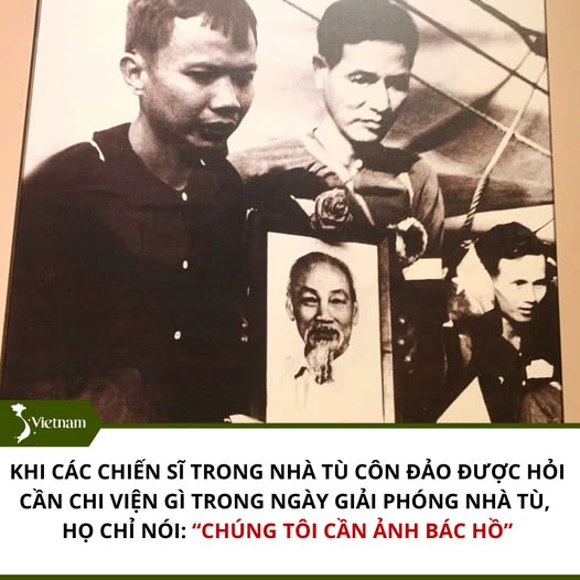 GIỮA CHỐN NGỤC T.Ù CÔN ĐẢO, TẤM ẢNH BÁC HỒ VẪN LÀ ĐIỀU QUAN TRỌNG NHẤT