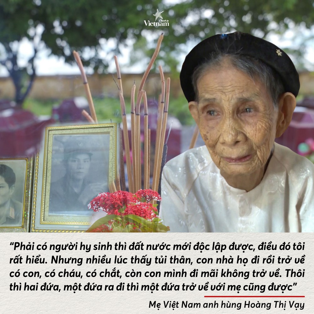 Mẹ Việt Nam anh hùng Hoàng Thị Vạy