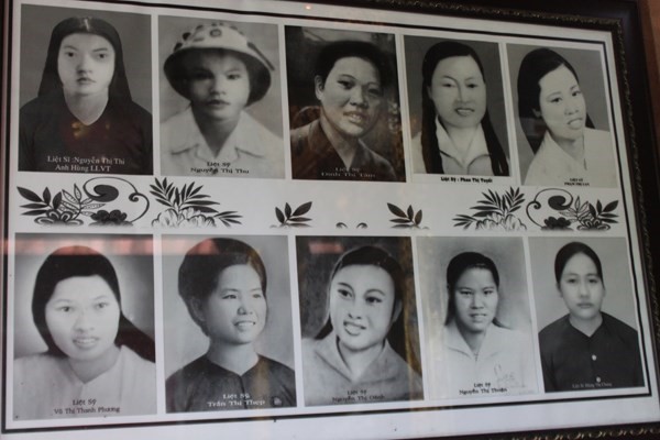 MƯỜI CÔ GÁI LAM HẠ. (DUY TIÊN, HÀ NAM) HY SINH NĂM 1965