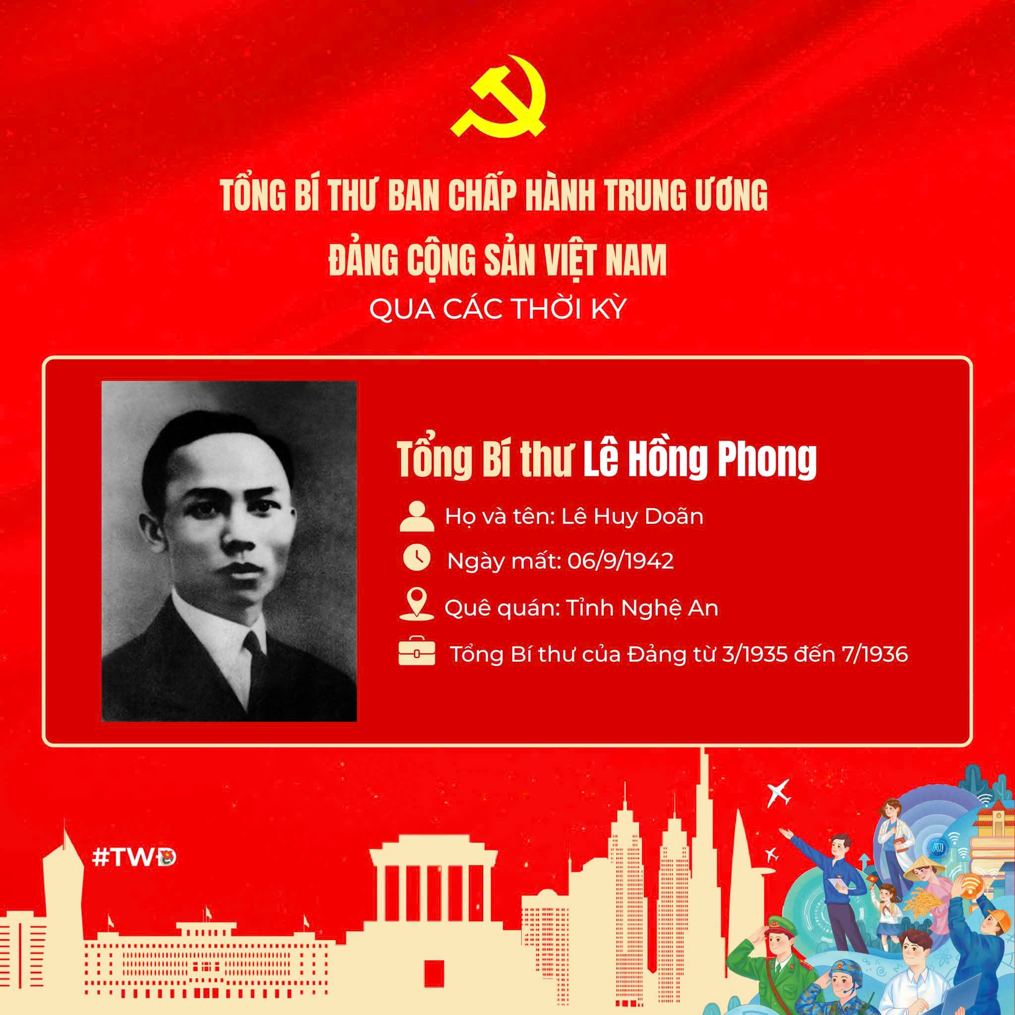 TỔNG BÍ THƯ LÊ HỒNG PHONG - NGƯỜI CHIẾN SĨ CỘNG SẢN QUỐC TẾ KIÊN CƯỜNG, BẤT KHUẤT, NHÀ LÃNH ĐẠO XUẤT SẮC CỦA ĐẢNG VÀ CÁCH MẠNG VIỆT NAM