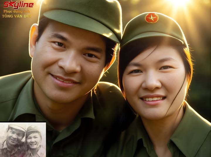Bức ảnh tình yêu vượt qua lửa đ.ạn – hai người lính và lời hẹn ước kéo dài nửa thế kỷ