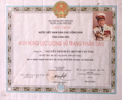 Anh hùng LLVTND Nguyễn Thành Út – Người chiến sĩ Tiểu đoàn 307 Trang chủNghiên cứuNhân vật lịch sử