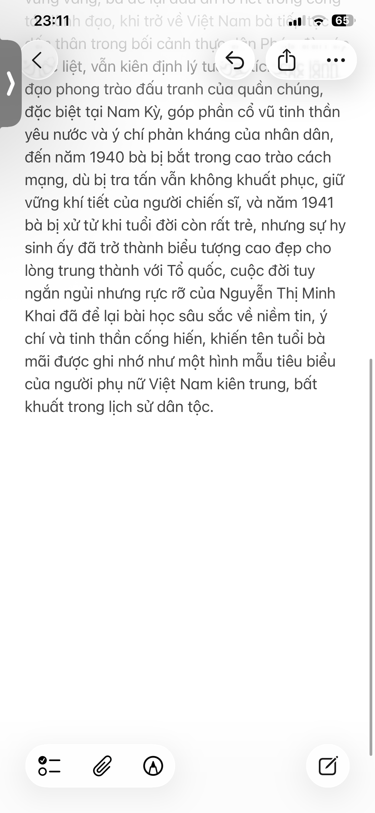 Sự nghiệp và cuộc đời của Bà Nguyễn Thị Minh Khai 