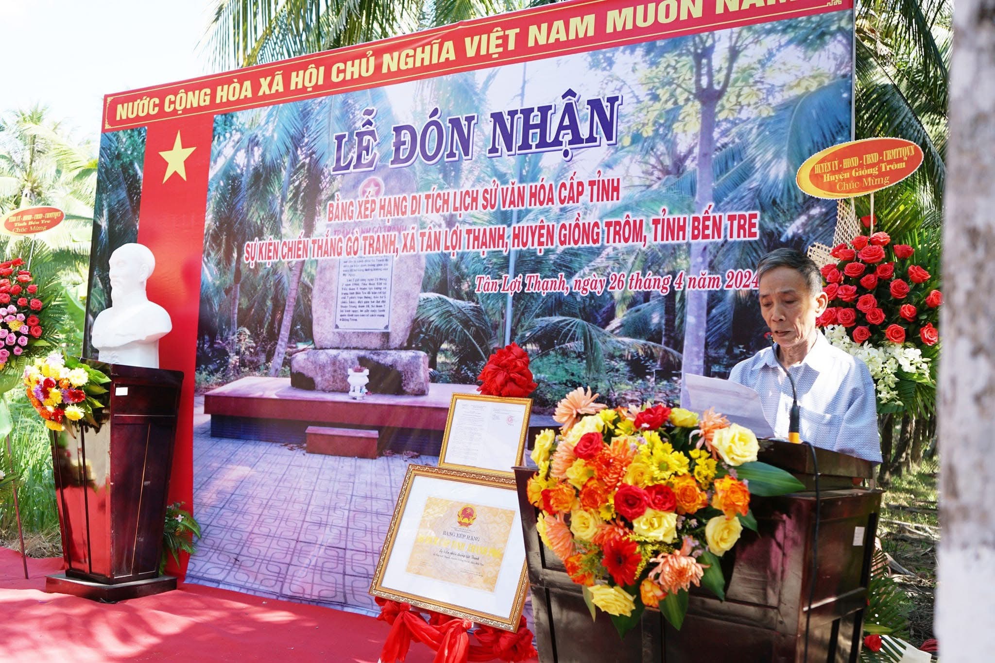 CHÚ NGUYỄN VĂN NGHI – NGƯỜI THƯƠNG BINH KIÊN TRUNG CỦA TRẬN GÒ TRANH LỊCH SỬ