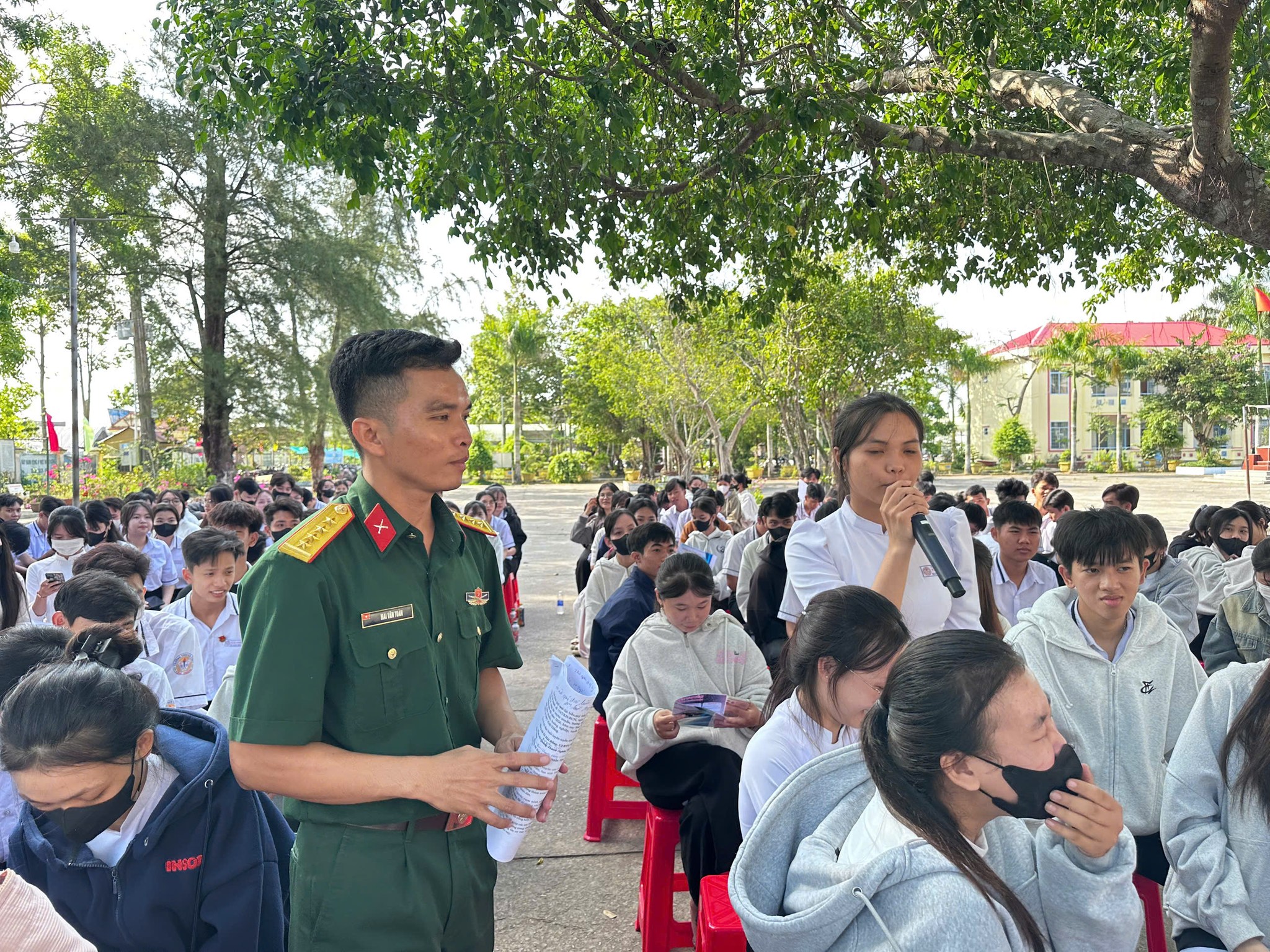 TUYÊN TRUYỀN, HƯỚNG NGHIỆP TUYỂN SINH QUÂN SỰ NĂM 2026
