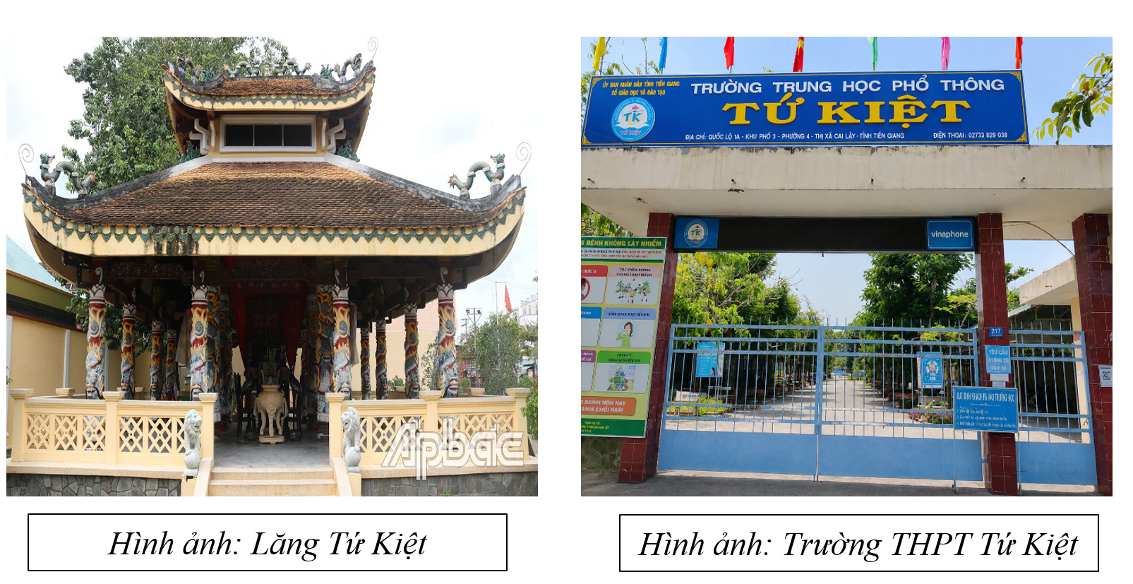 TỨ KIỆT – NHỮNG NGƯỜI ANH HÙNG TRÊN ĐẤT TIỀN GIANG
